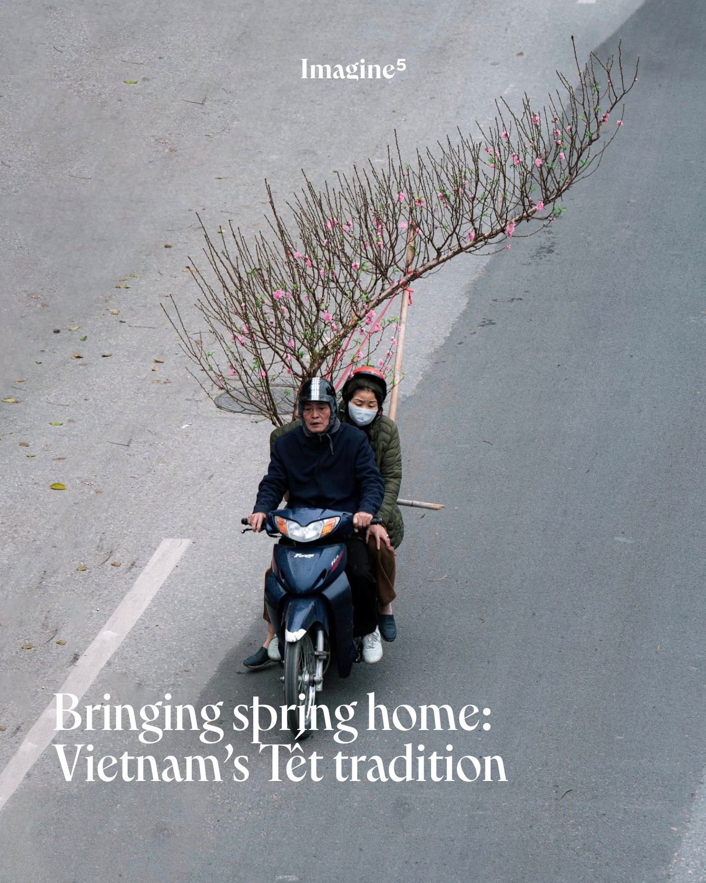 Imagine5 Facebook ad: In Vietnam, people welcome spring into their homes…