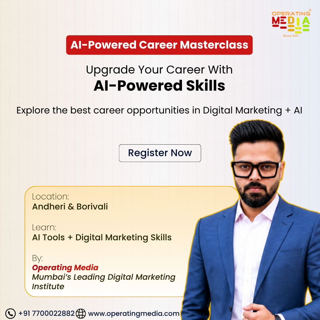 Operating Media - Digital Marketing Training Institute Facebook ad