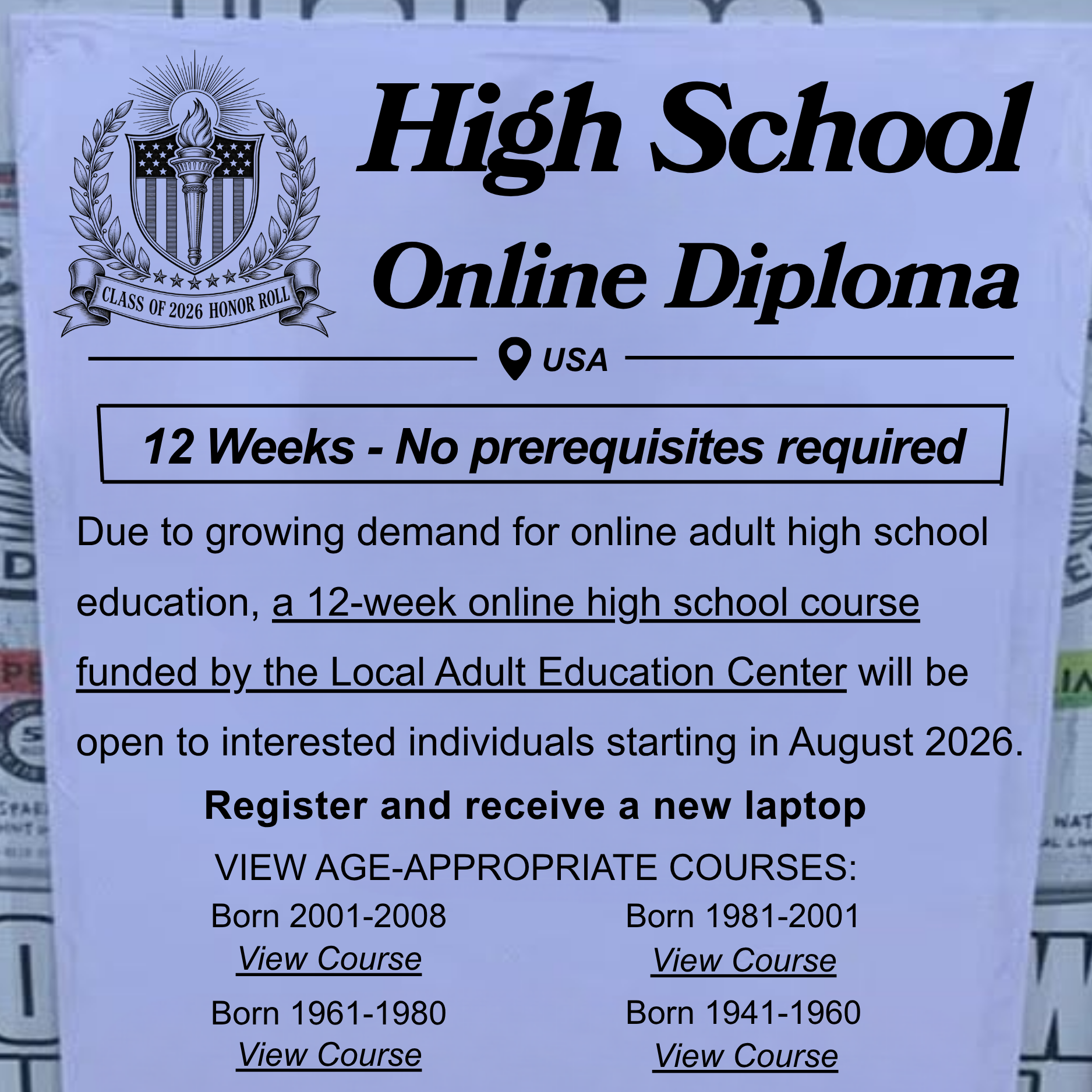 Educational Services 008 Facebook ad: How to apply