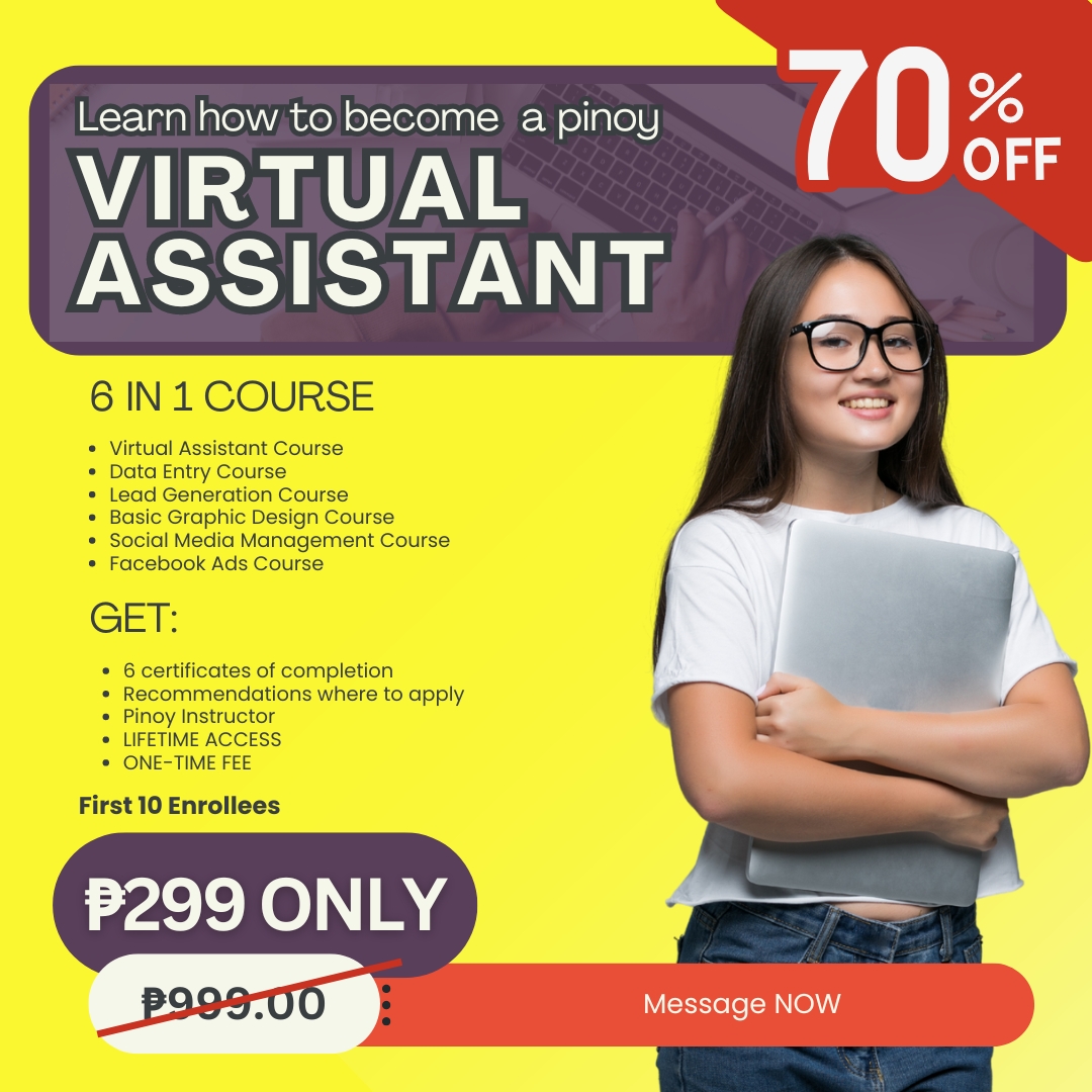 VirtualAssist Online Facebook ad