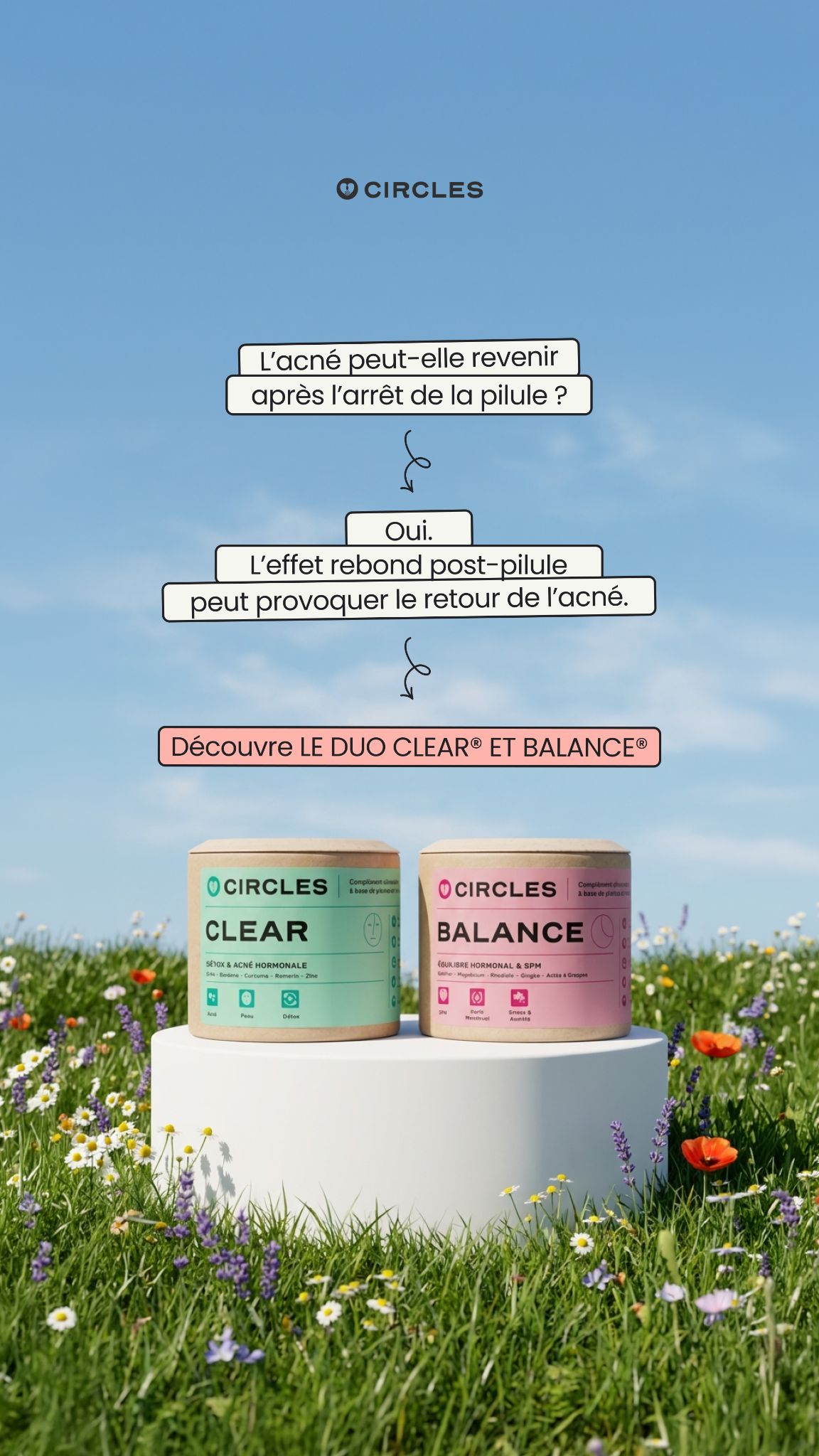 Circles Facebook ad