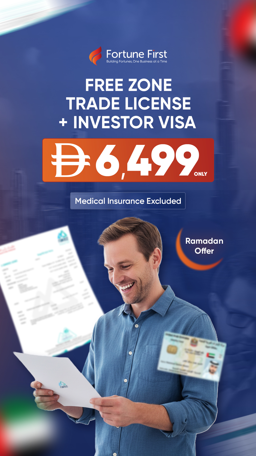Fortune First Facebook ad
