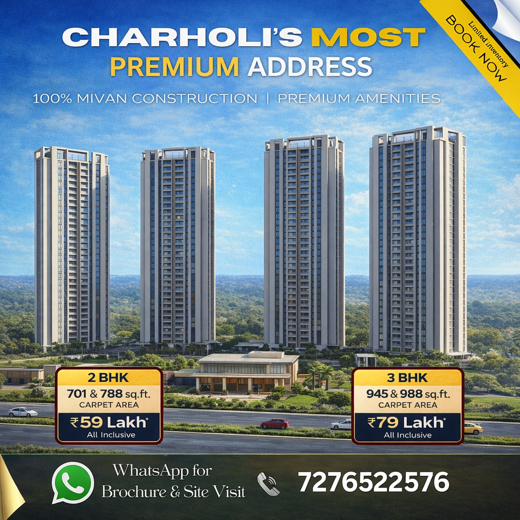 Charholi Properties Facebook ad