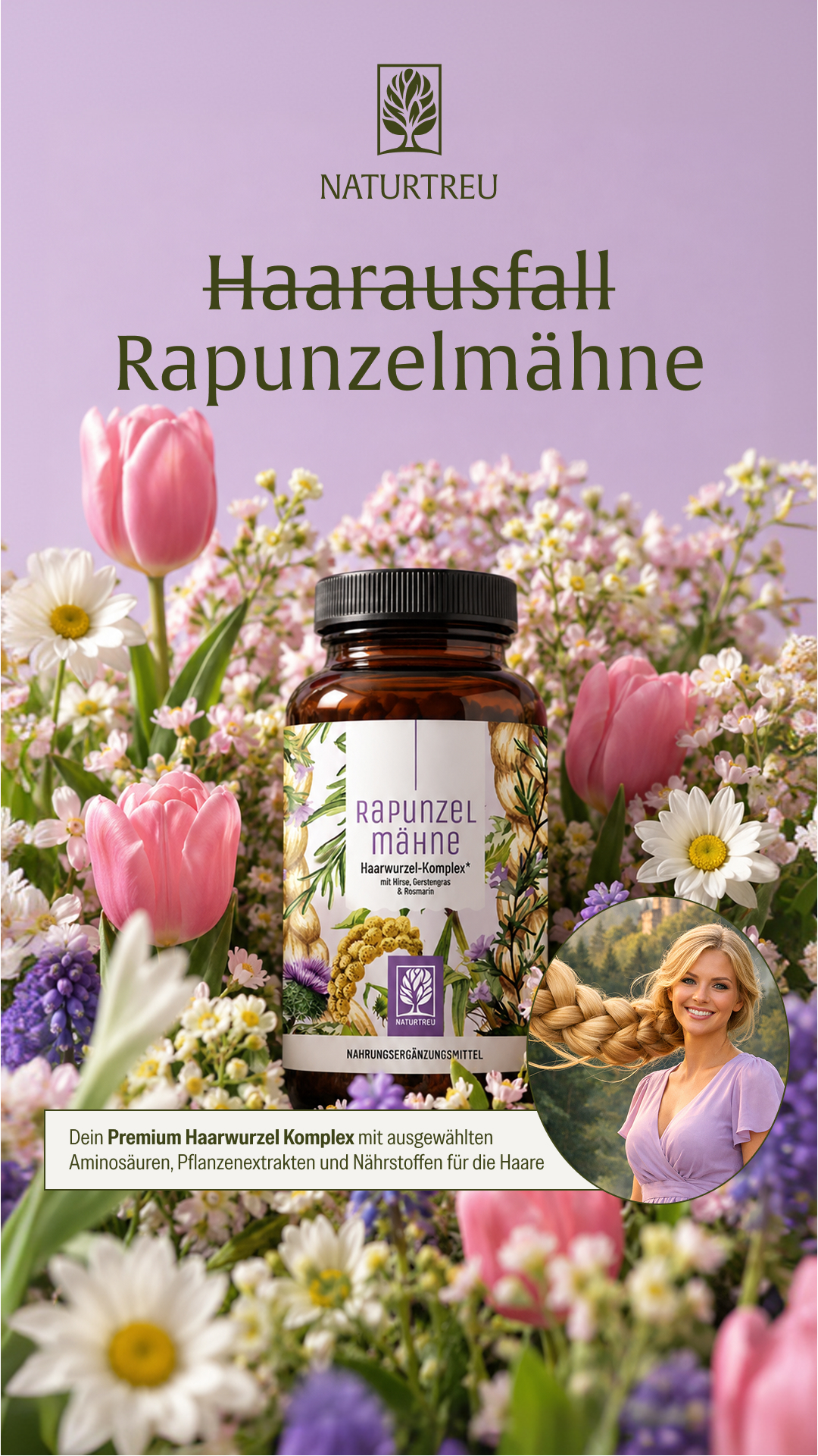 Naturtreu - Hochdosierte Vitamine und Mineralien Facebook ad