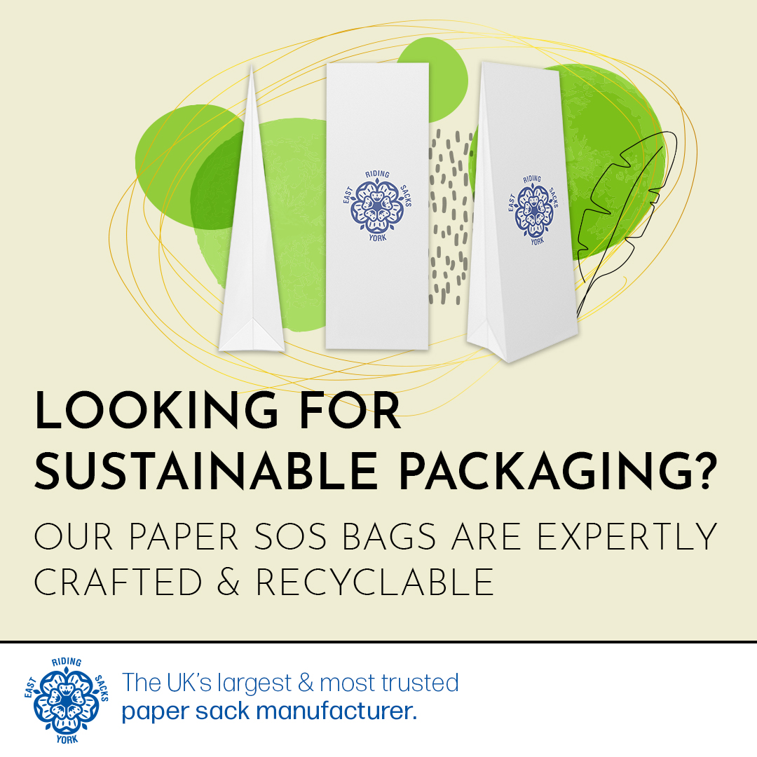 East Riding Sacks Limited Facebook ad: Looking for sustainable packaging?