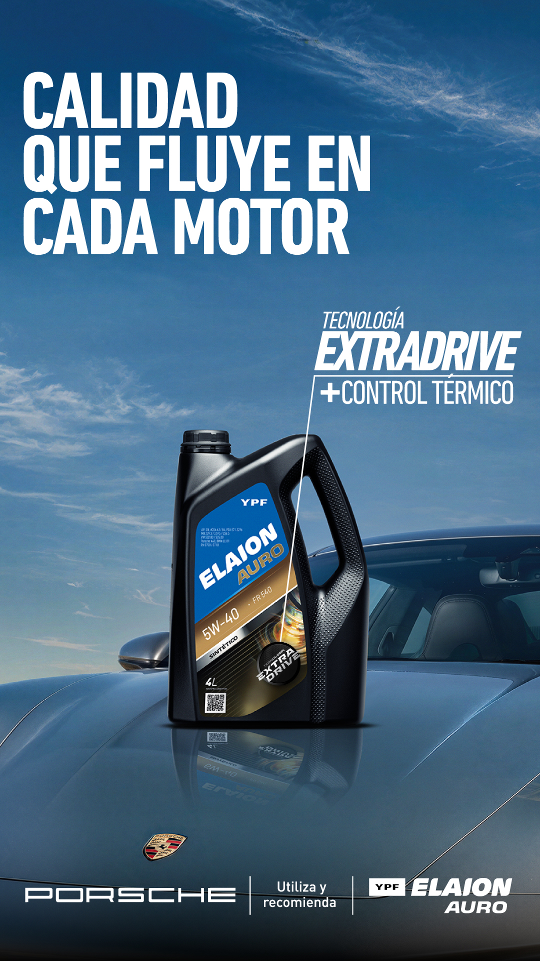 YPF Facebook ad: Hay motores que saben de exigencia.