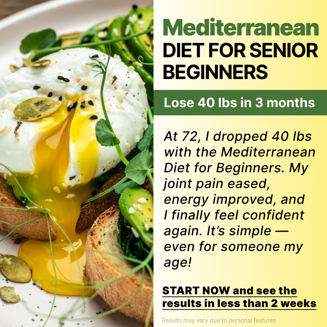 Mediterranean Diet for Beginners Facebook ad: It Only Takes 2 Weeks to Make a Difference