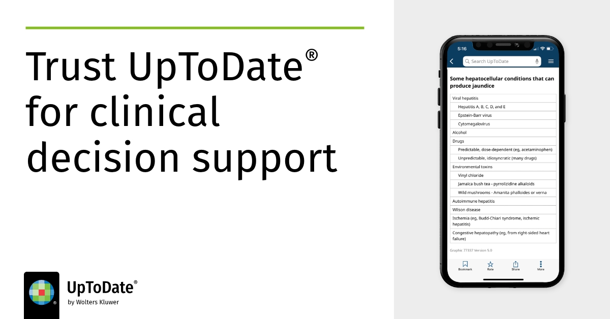 UpToDate Facebook ad