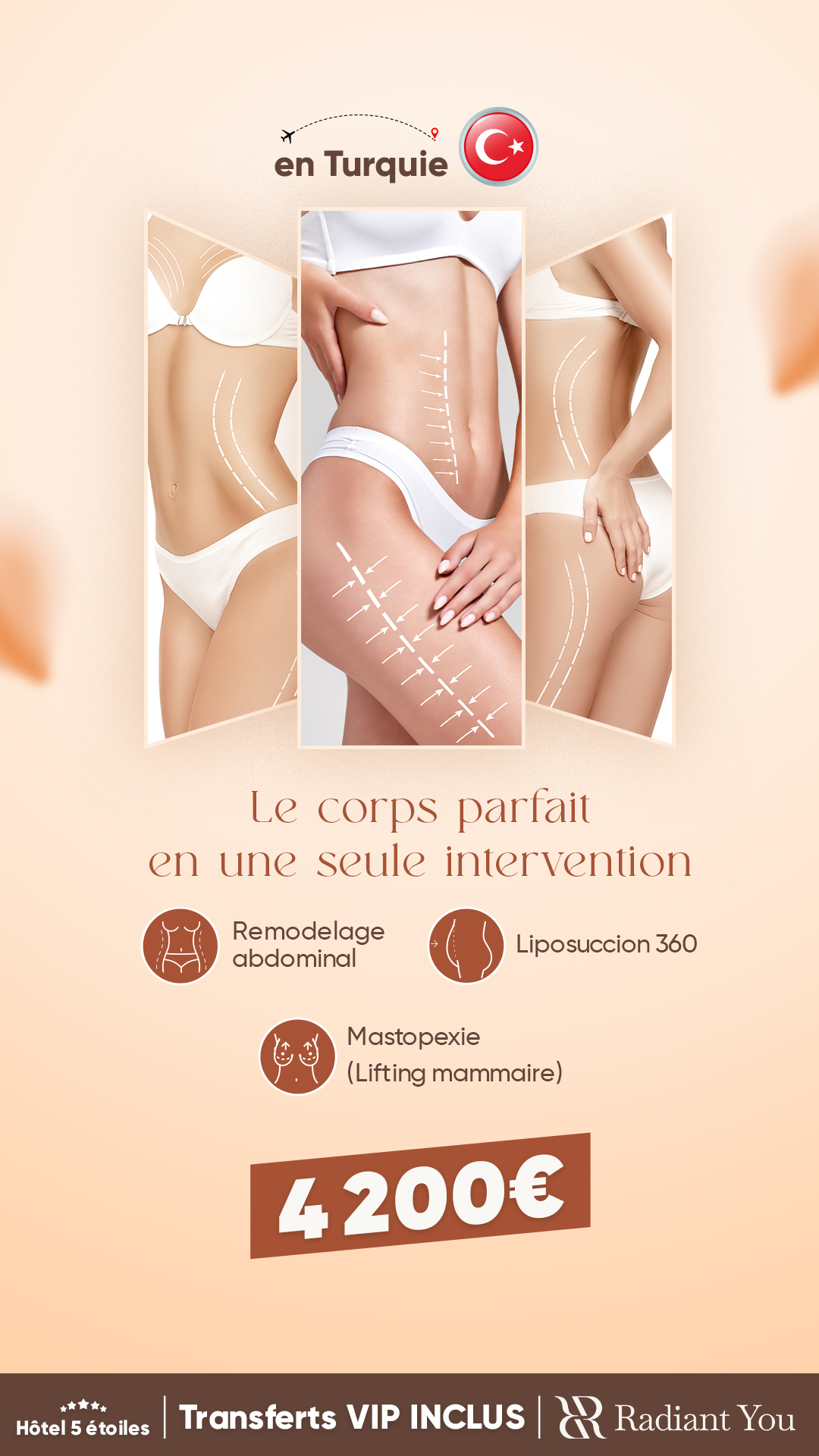 Radiant You Group Facebook ad from Feb 6, 2026