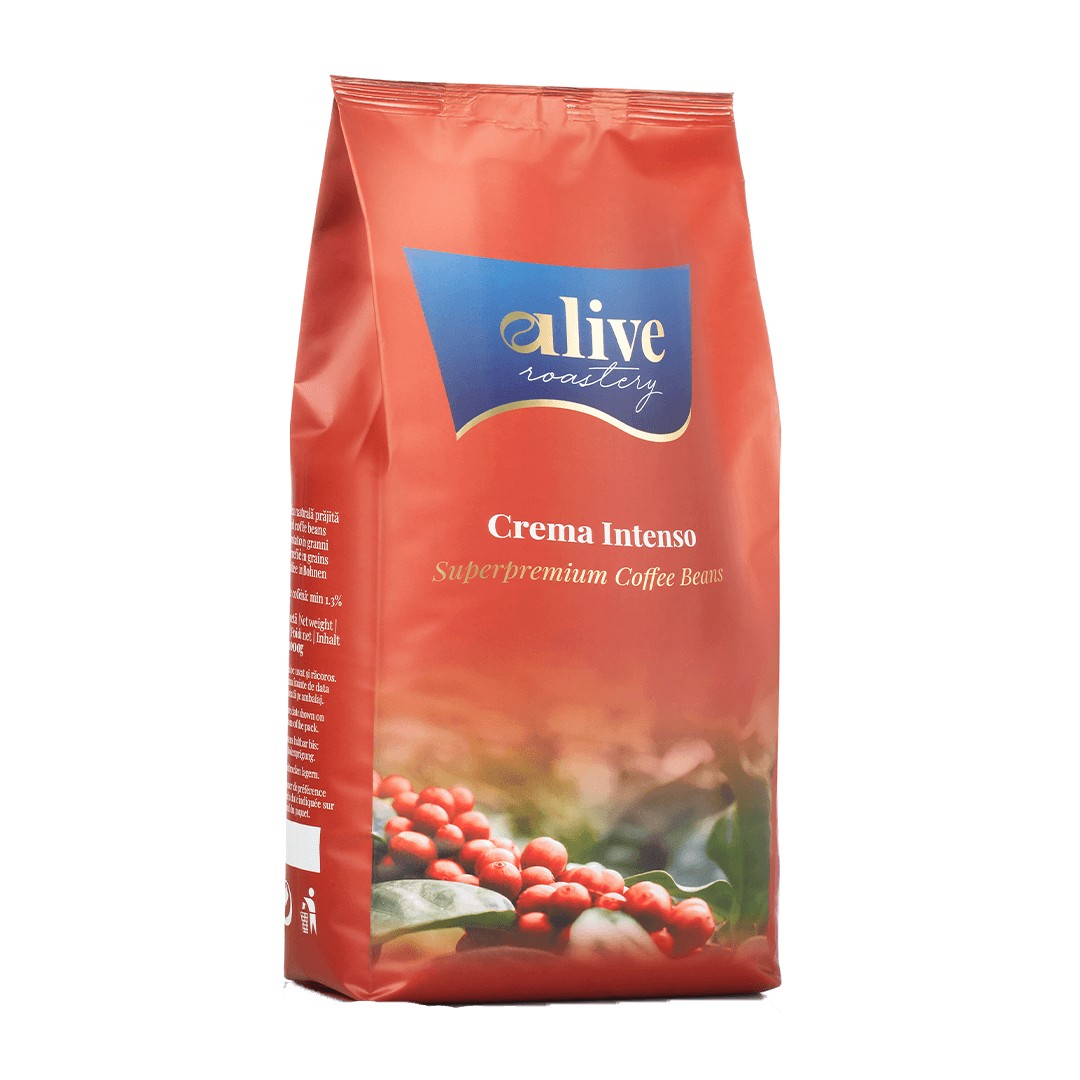 Alive Roastery Facebook ad: Încearcă o cafea excepțională, produsă după rețete premium…