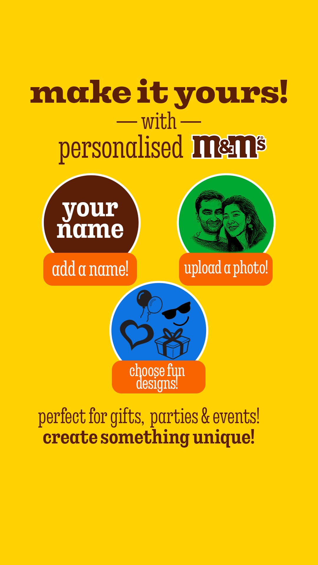 M&M'S UK Facebook ad from Jul 8, 2026