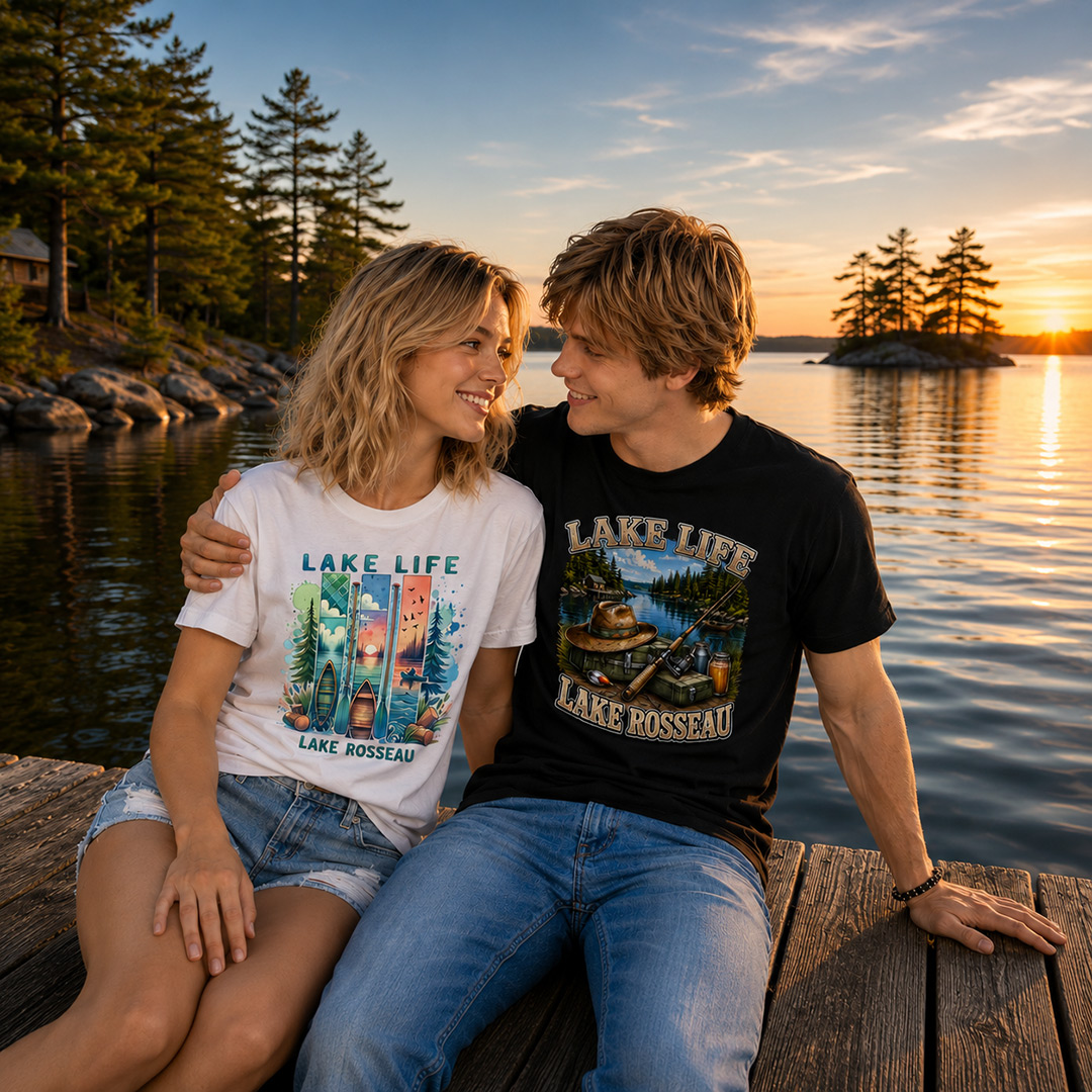 VirtualTees.ca Facebook ad: Dive Into Your Lake Life