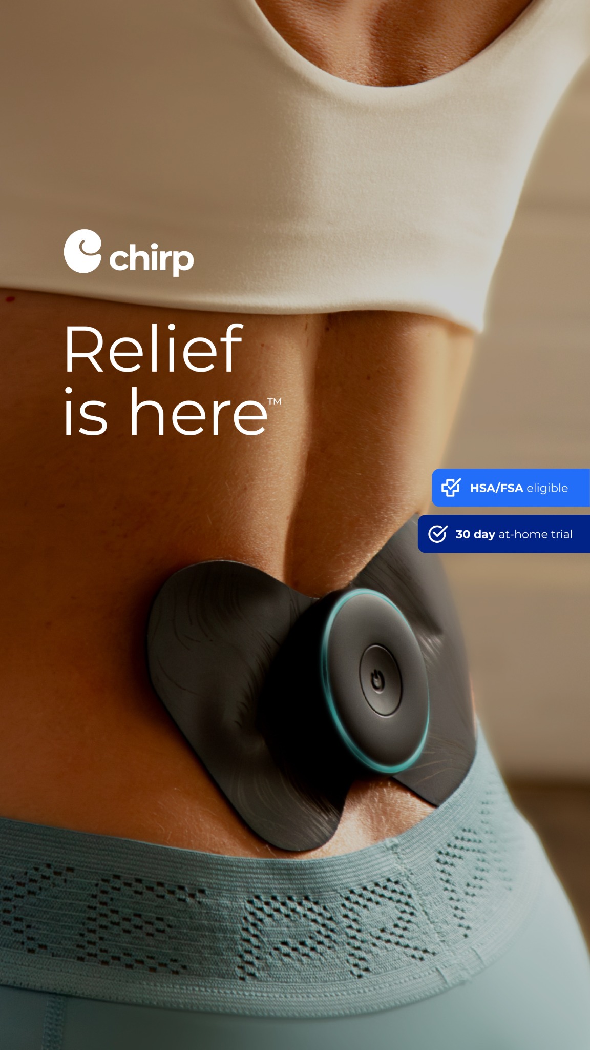 Chirp Facebook ad