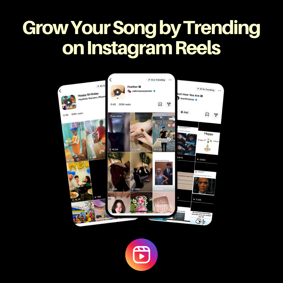 Playlist Booker Facebook ad