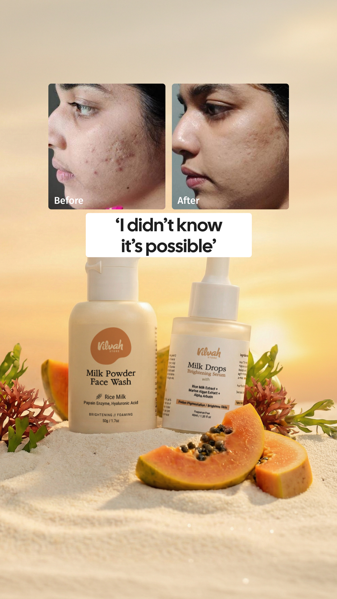 Vilvah store Facebook ad