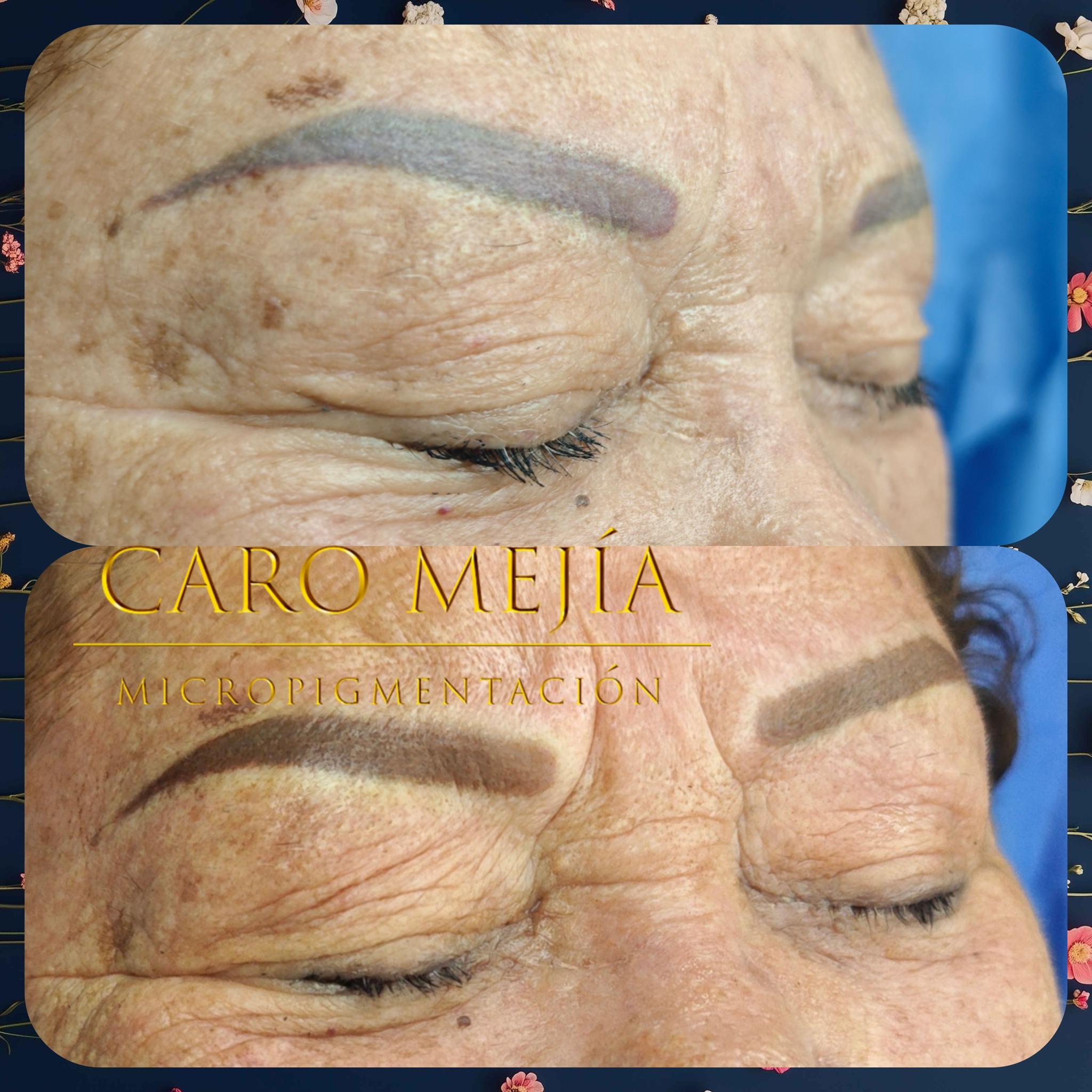 Caro Mejía Micropigmentación Facebook ad: Está hermosa abuelita de 86 años lleva varios…