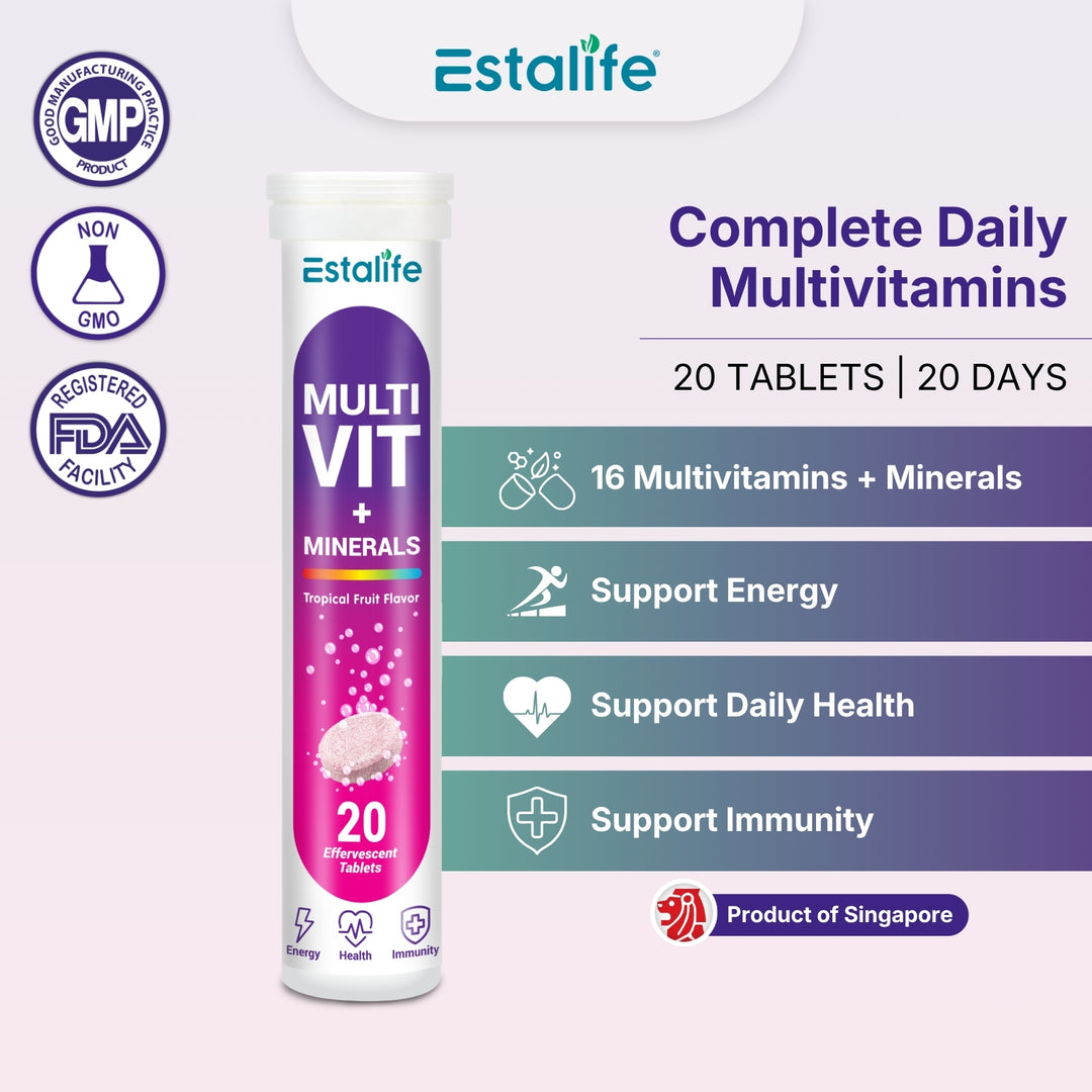 Estalife Singapore Facebook ad: SG's Largest NSF-GMP Certified Supplement Factory