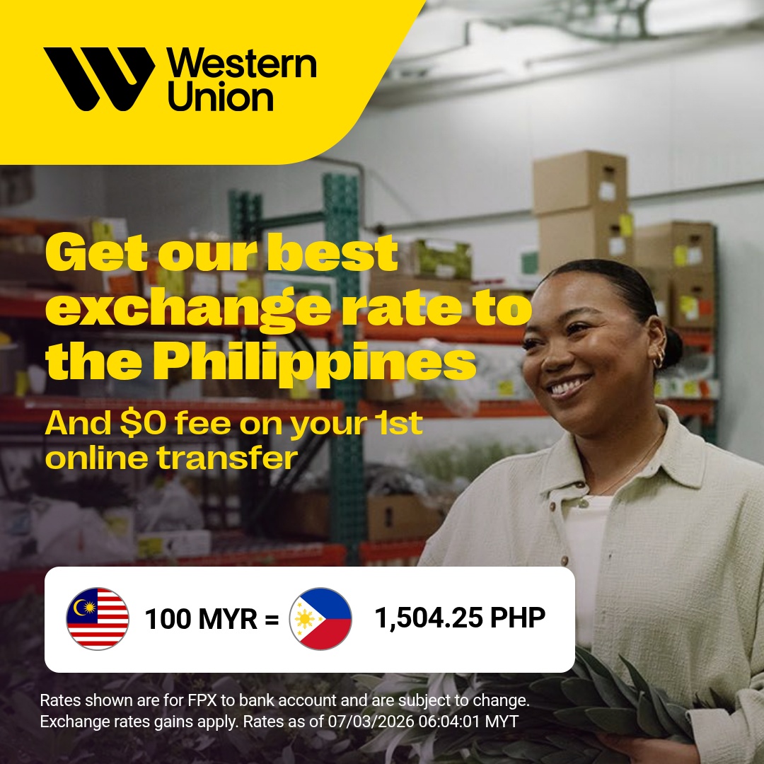 Western Union Facebook ad