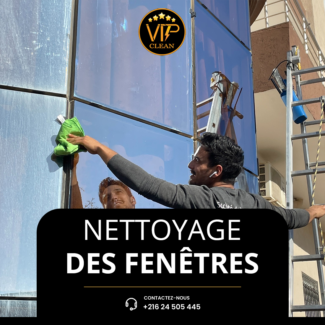 VIP Clean : Société de nettoyage Facebook ad
