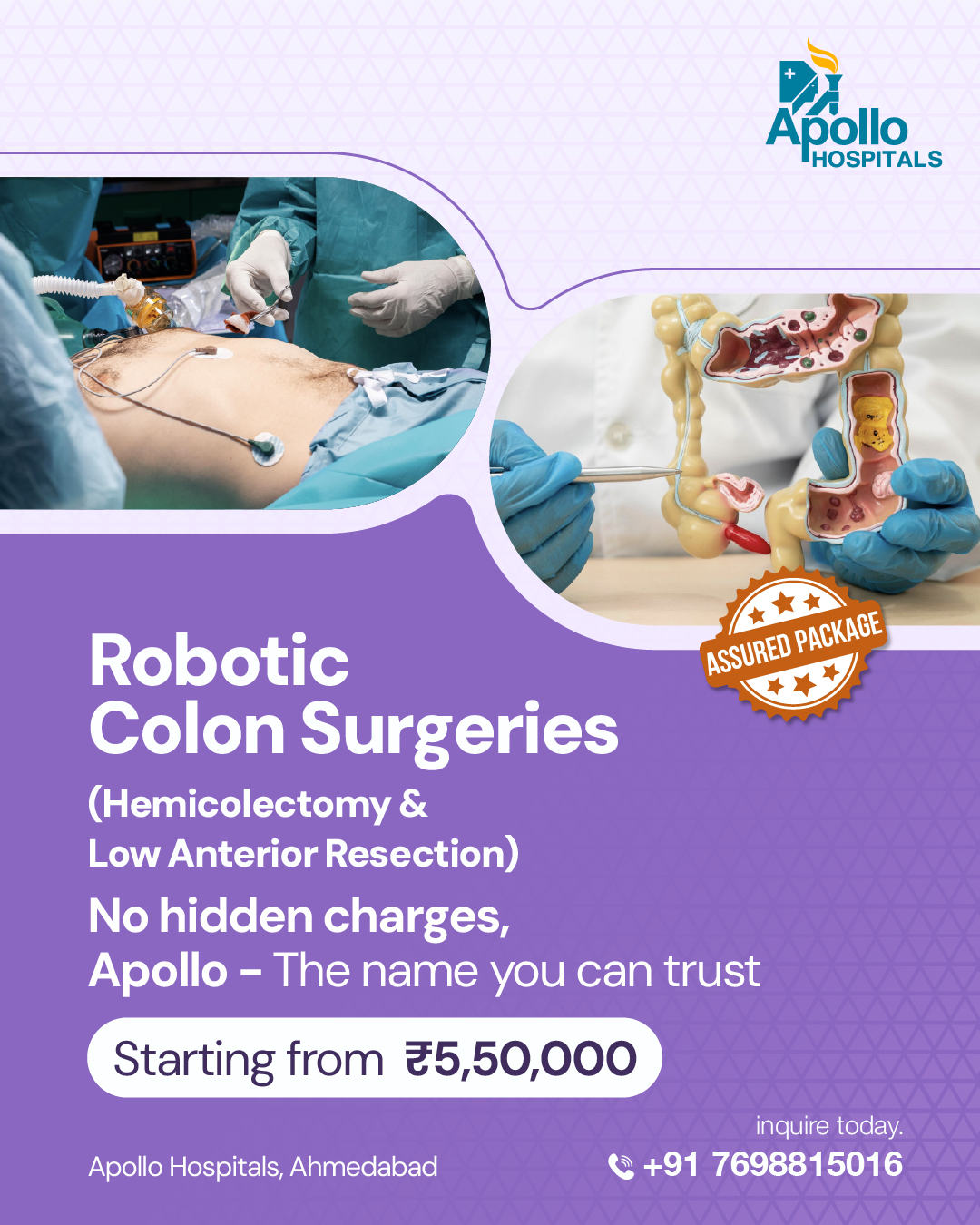 Apollo Hospitals Ahmedabad Facebook ad