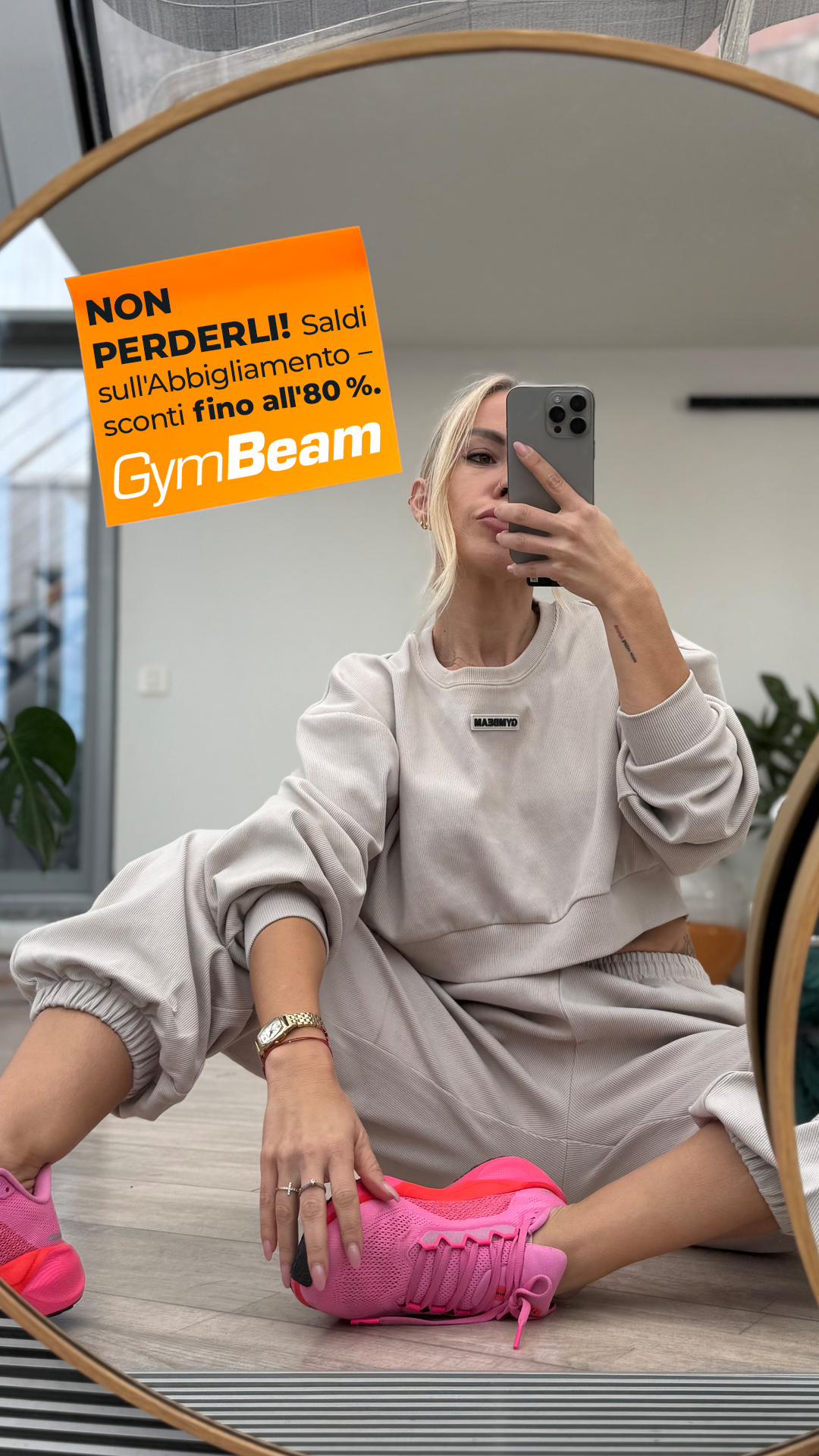 GymBeam Facebook ad