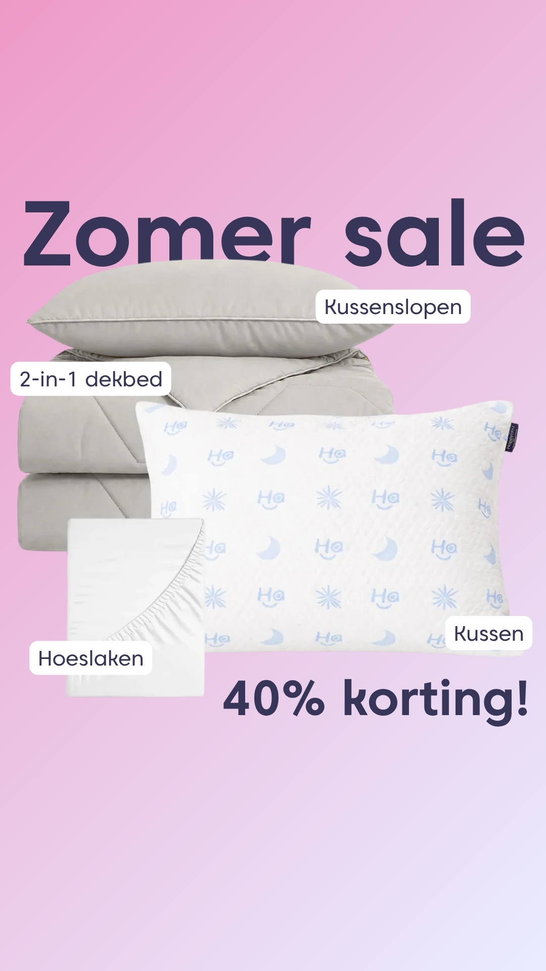 HappyBed Facebook ad