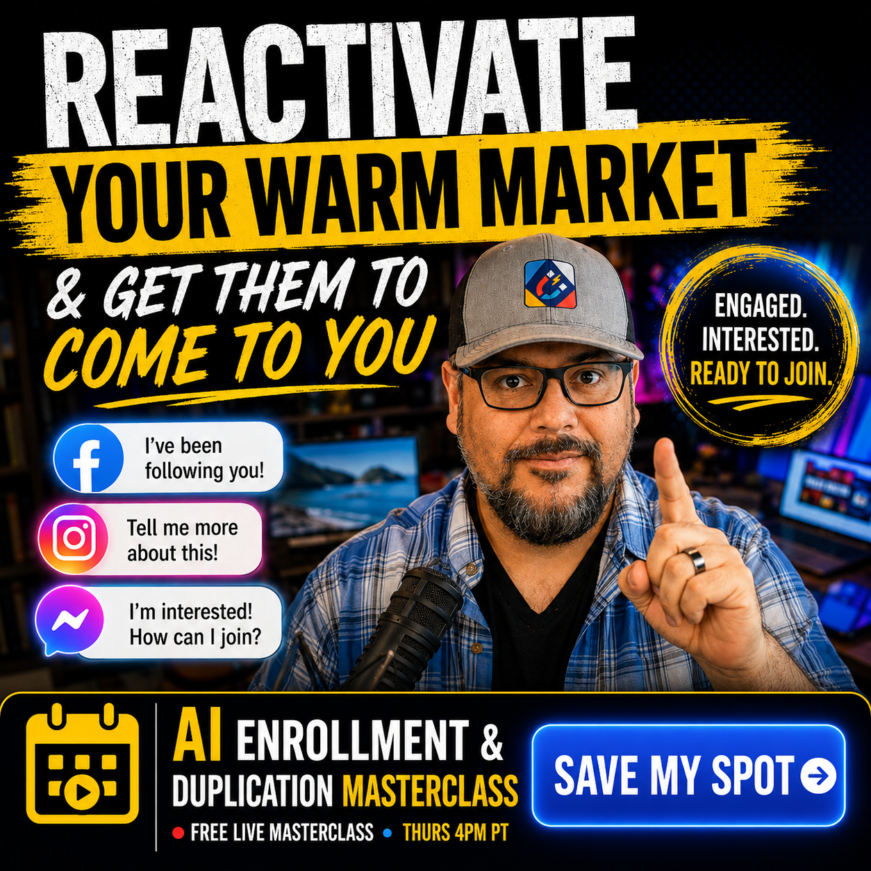 Attraction Marketing Facebook ad