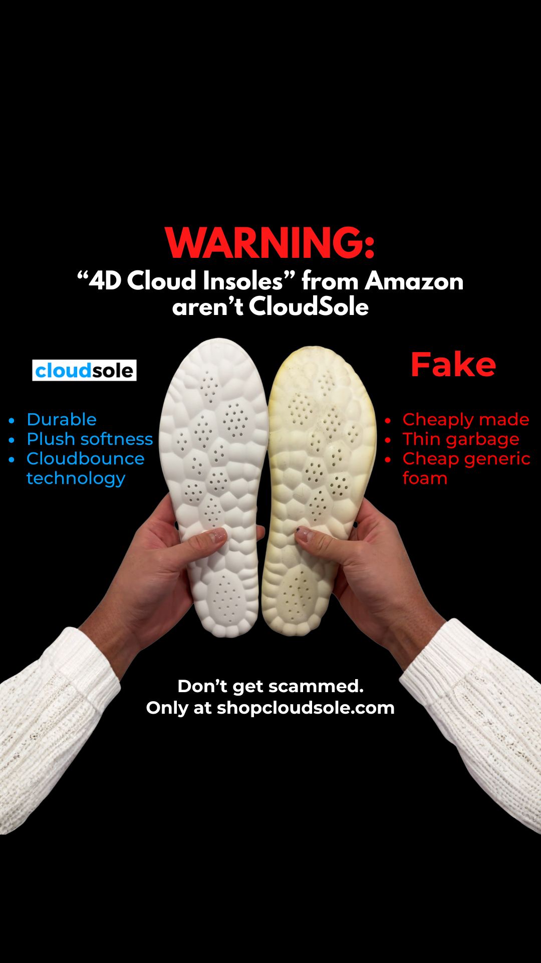 CloudSole Facebook ad
