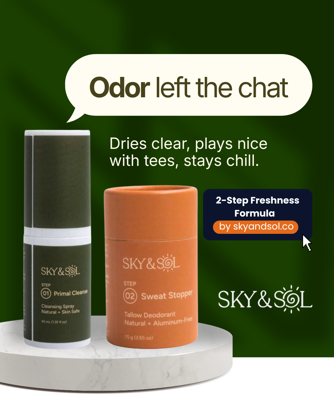 Sky&sol Facebook ad