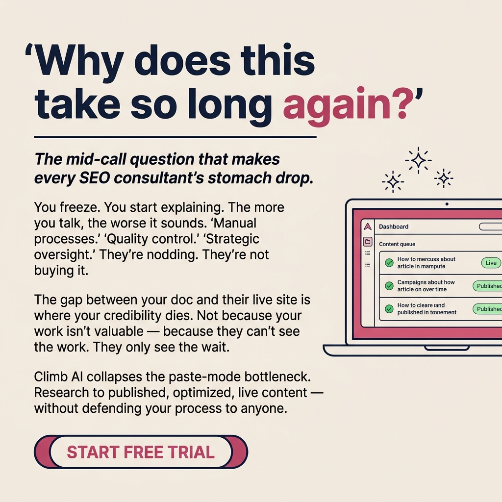 TechPulse Facebook ad: The consultant whose process looks slower than it is