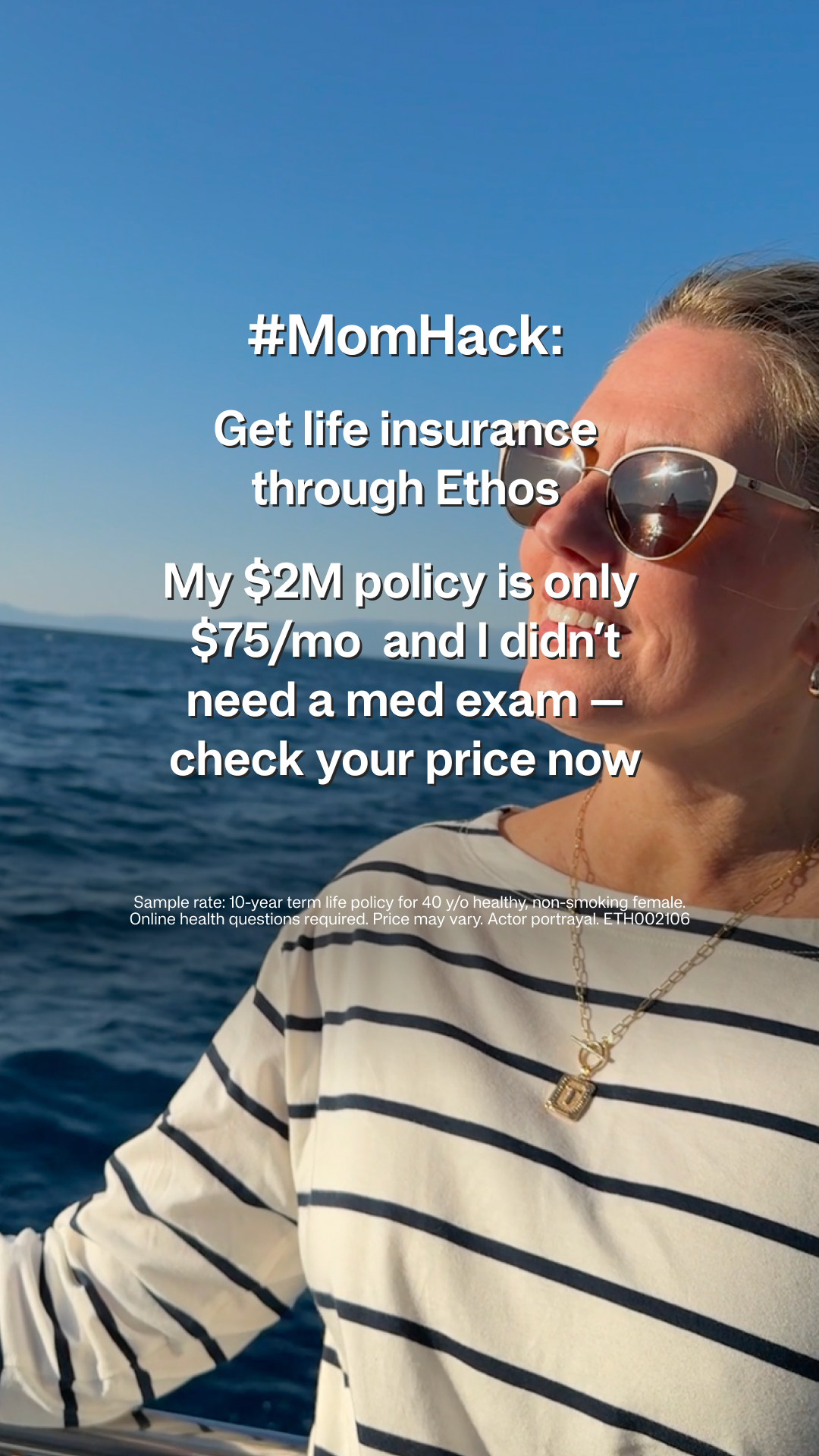 Ethos Facebook ad