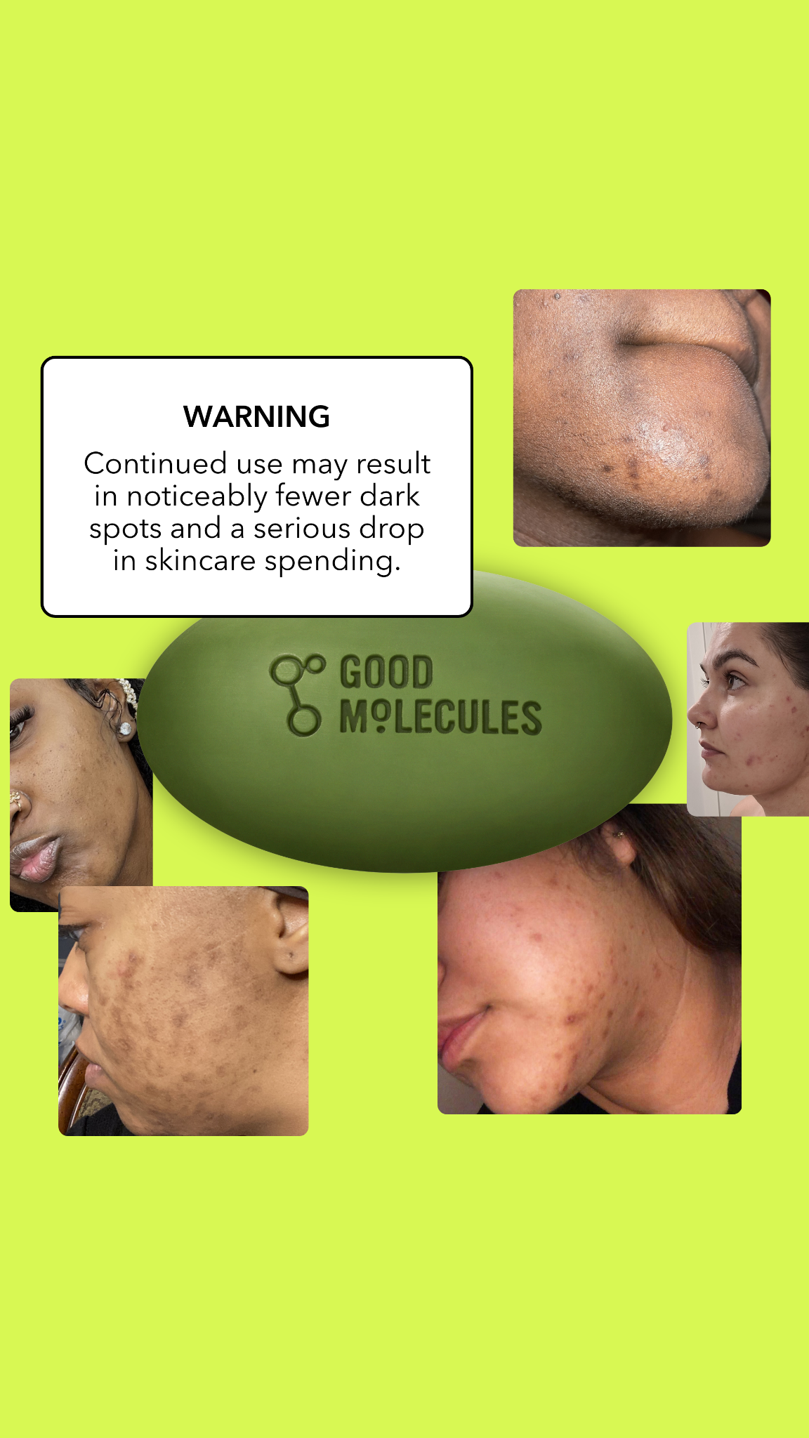 Good Molecules Facebook ad