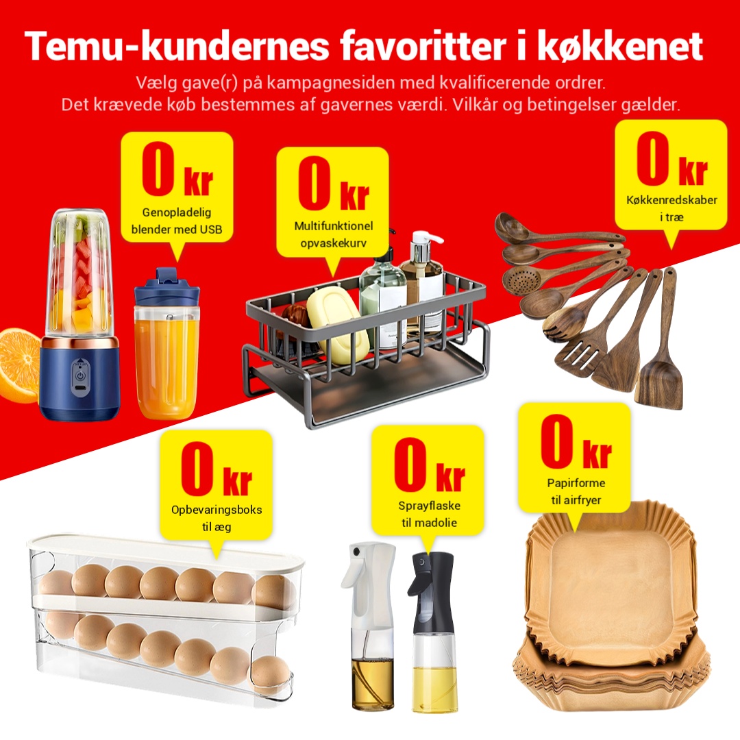 Temu Denmark Facebook ad