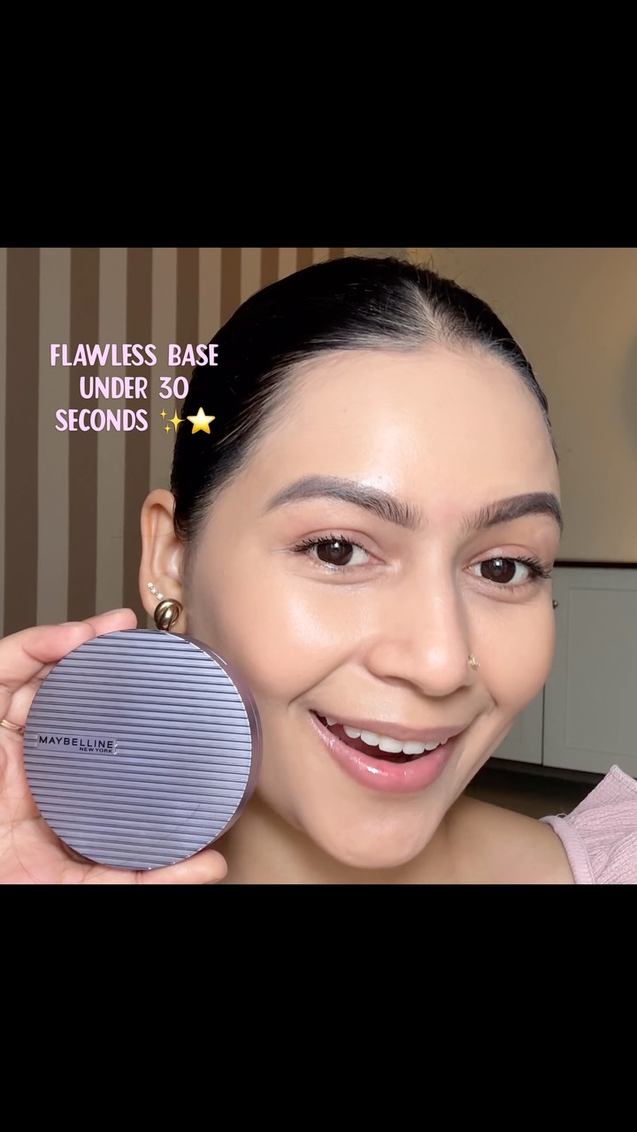 Maybelline New York Facebook ad: Why waste time blending when you can just…