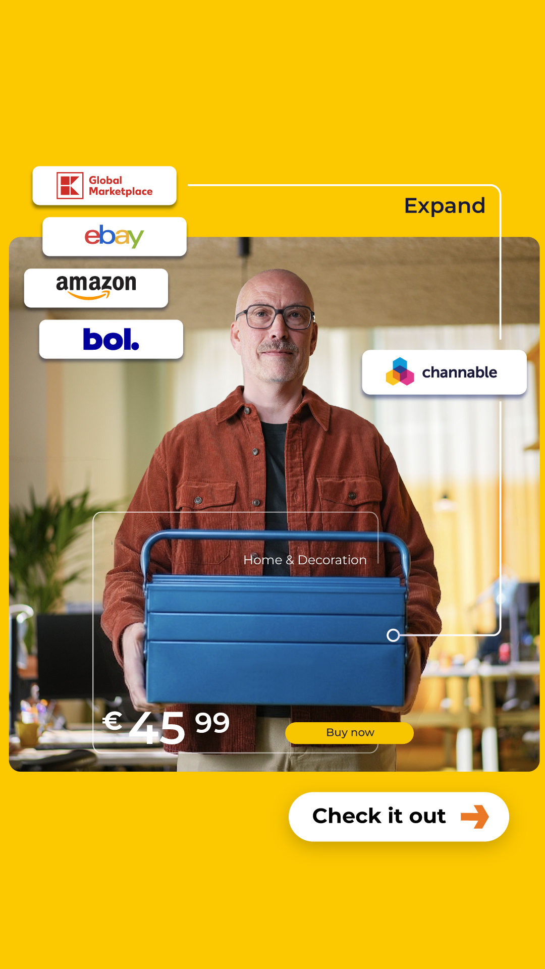 Channable Facebook ad