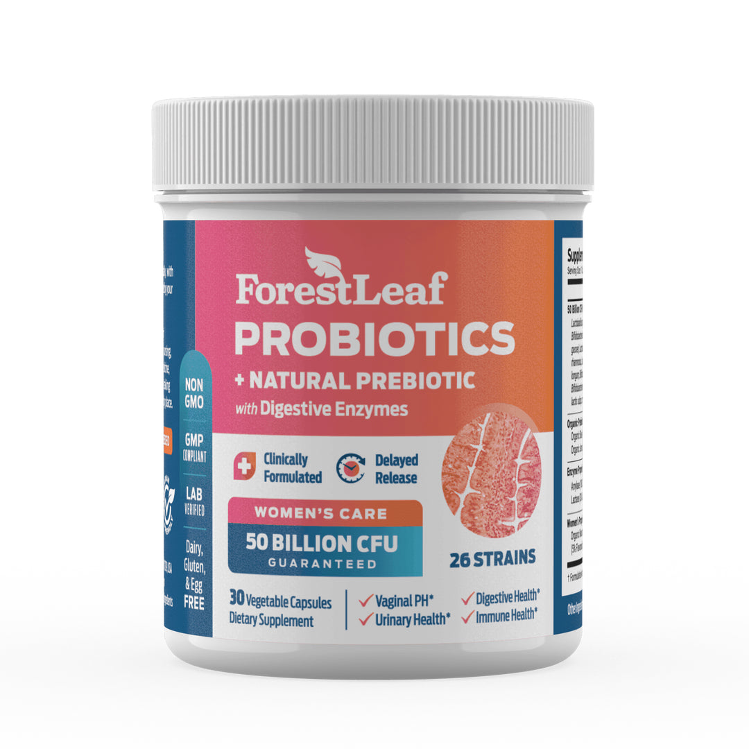 Forest Leaf Facebook ad: Shop Forest Leaf Supplements