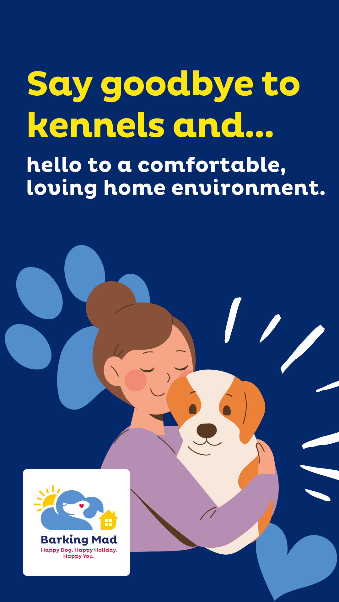 Barking Mad Dog Care Facebook ad