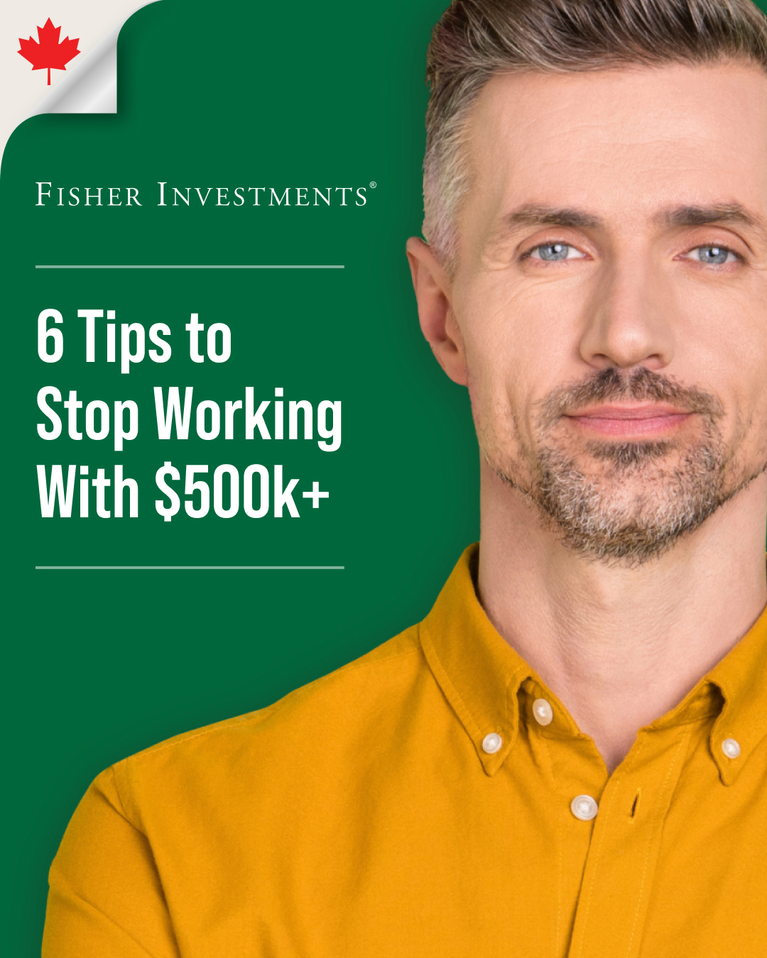 Fisher Investments Canada Facebook ad