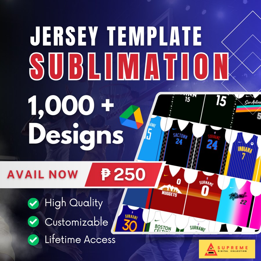 Supreme Digital Collection Facebook ad: Jersey Template ba hanap mo?