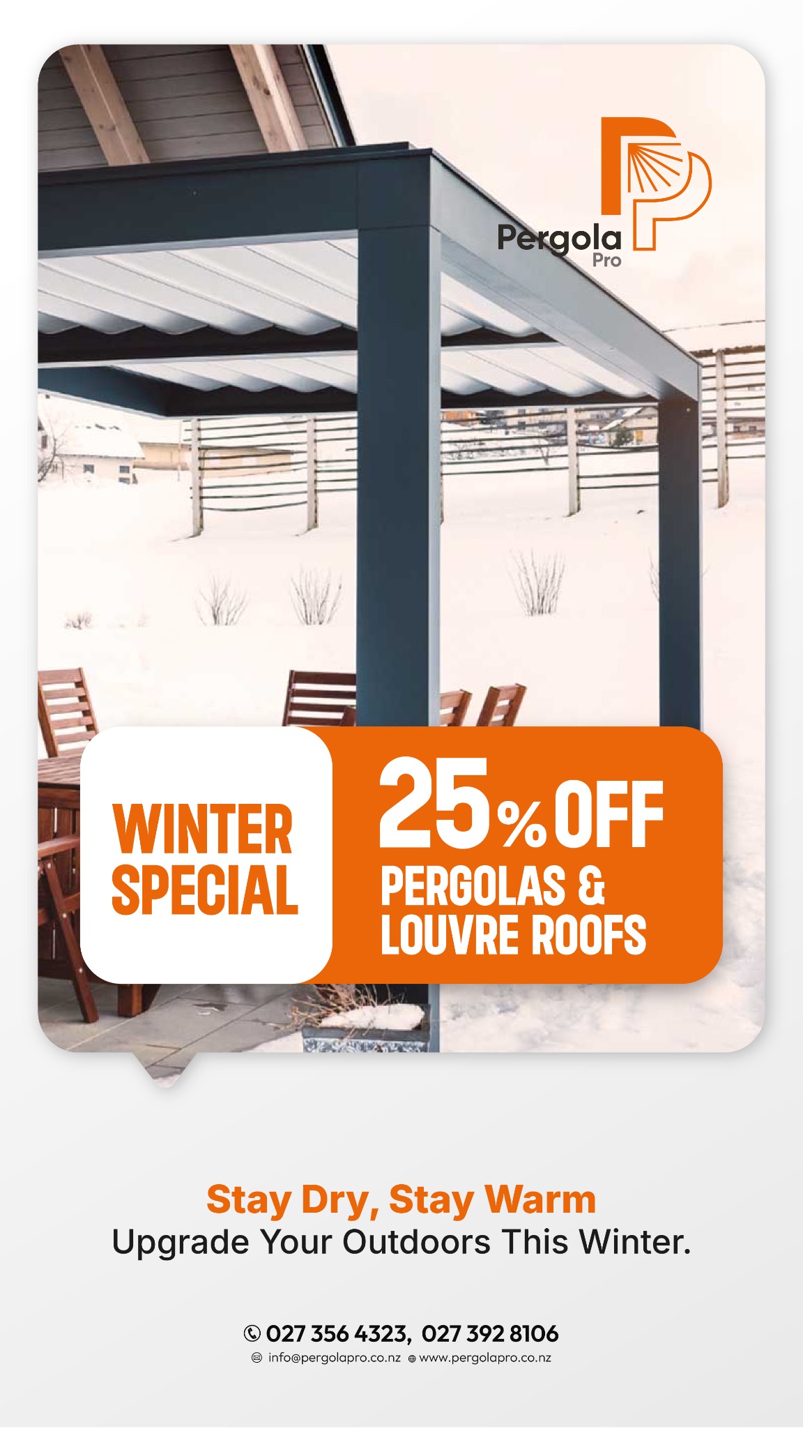Pergola Pro Facebook ad