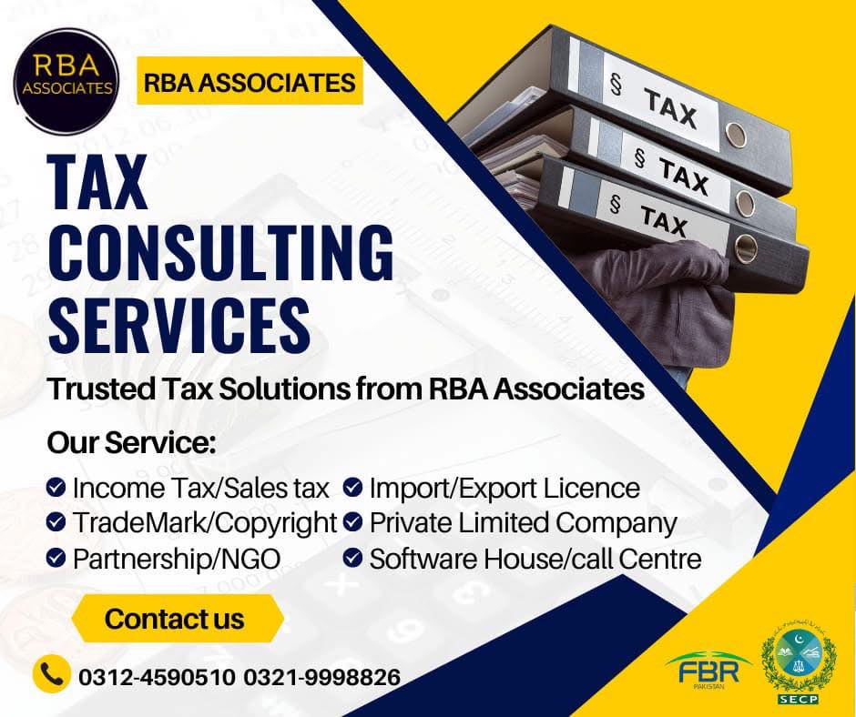 RBA Associates Facebook ad: Looking for tax assistance?