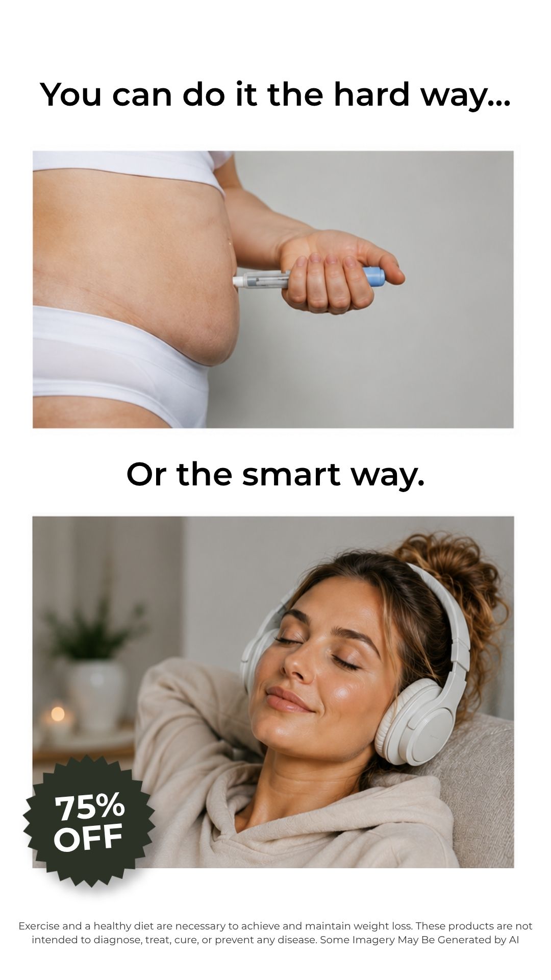 Hypnozio: power of hypnotherapy Facebook ad