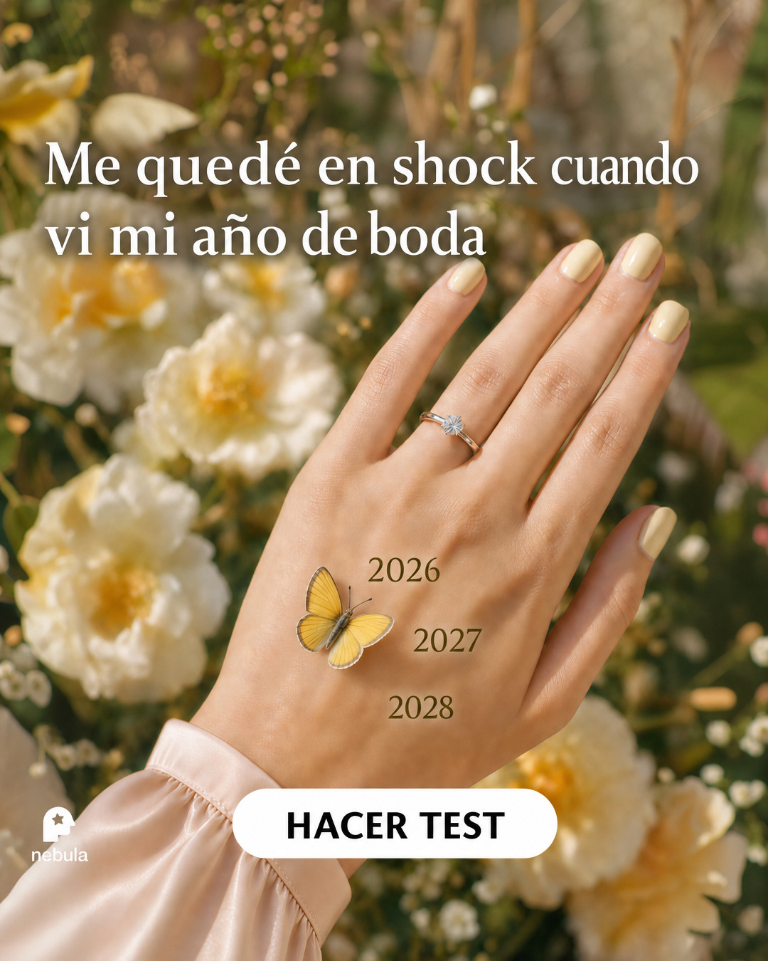 Nebula: Palm Reading Facebook ad