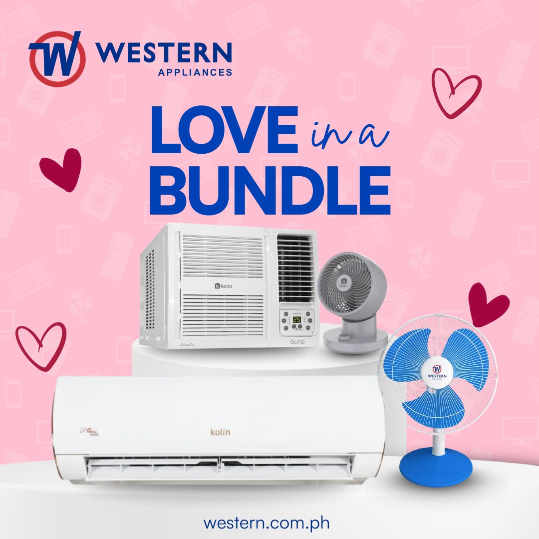 Western Appliances Facebook ad: Stay cool together this Valentine’s.