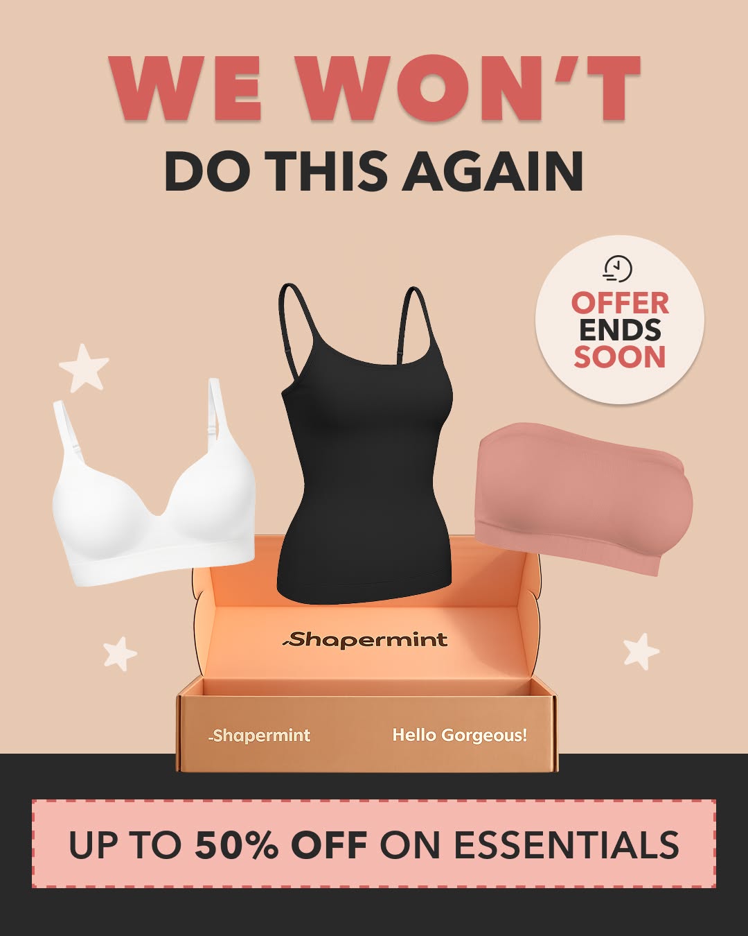 Shapermint Facebook ad