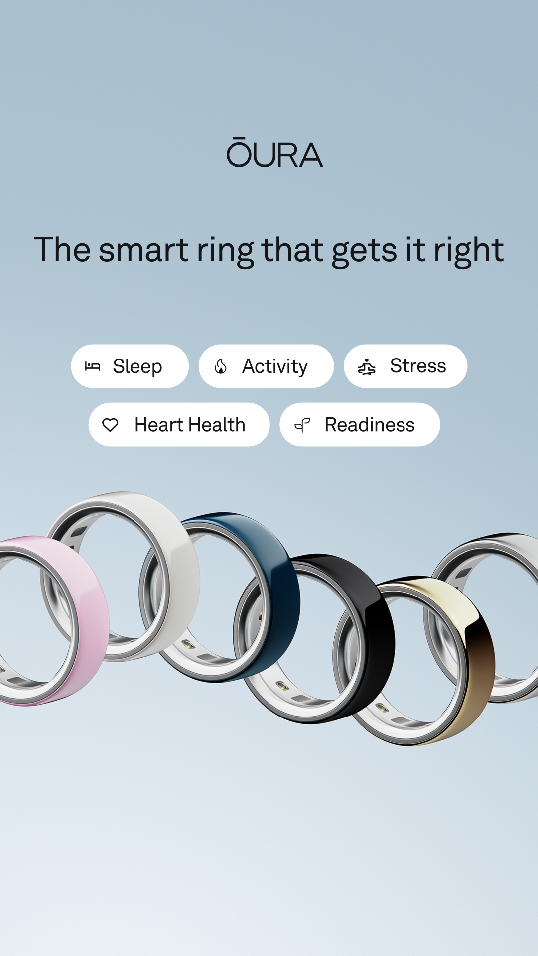 ŌURA Facebook ad