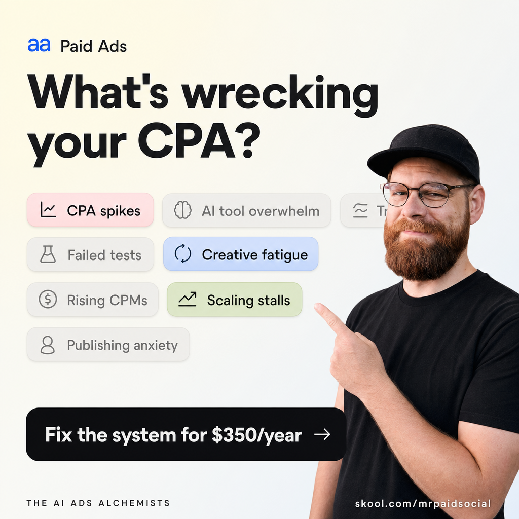 Mr. Paid Social Facebook ad