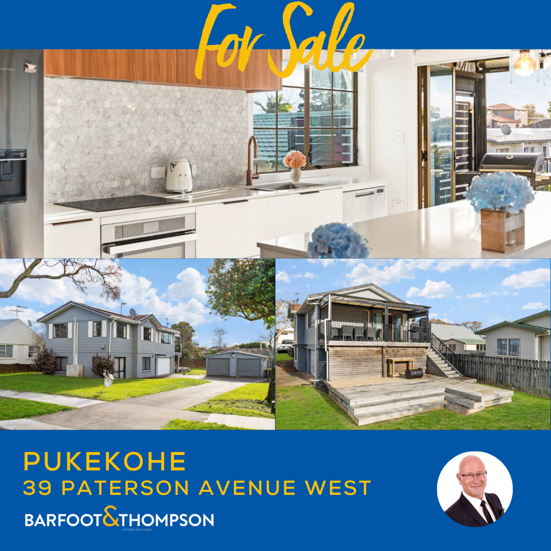 Shane Ogle, Barfoot & Thompson Facebook ad: 5 Bedrooms 3-4+ Car Garaging Endless Possibilities