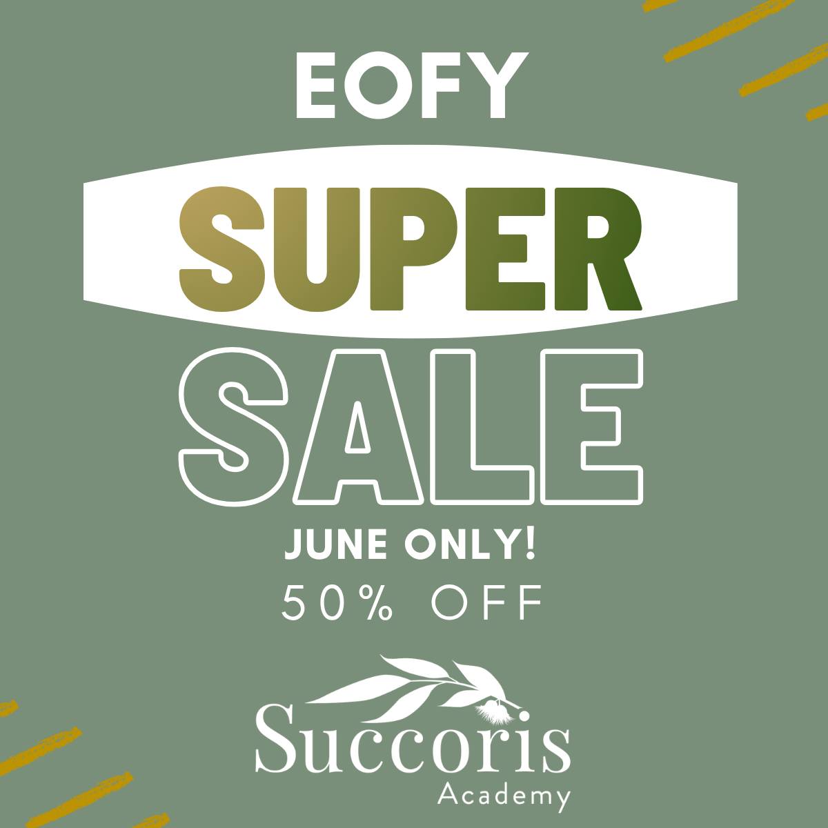 Succoris Psychology Group Facebook ad: Professional development and supervision for psychologists