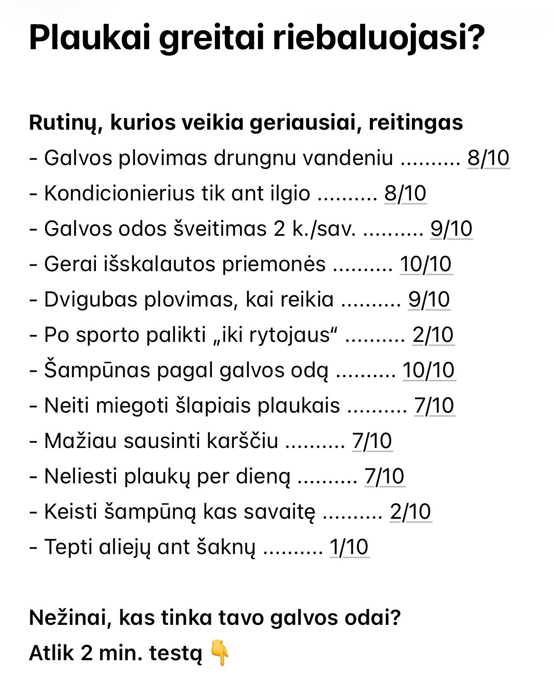 Tavo Šampūnas Facebook ad